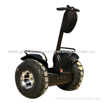 Two wheel smart balance electric scooter with 6 LED lights